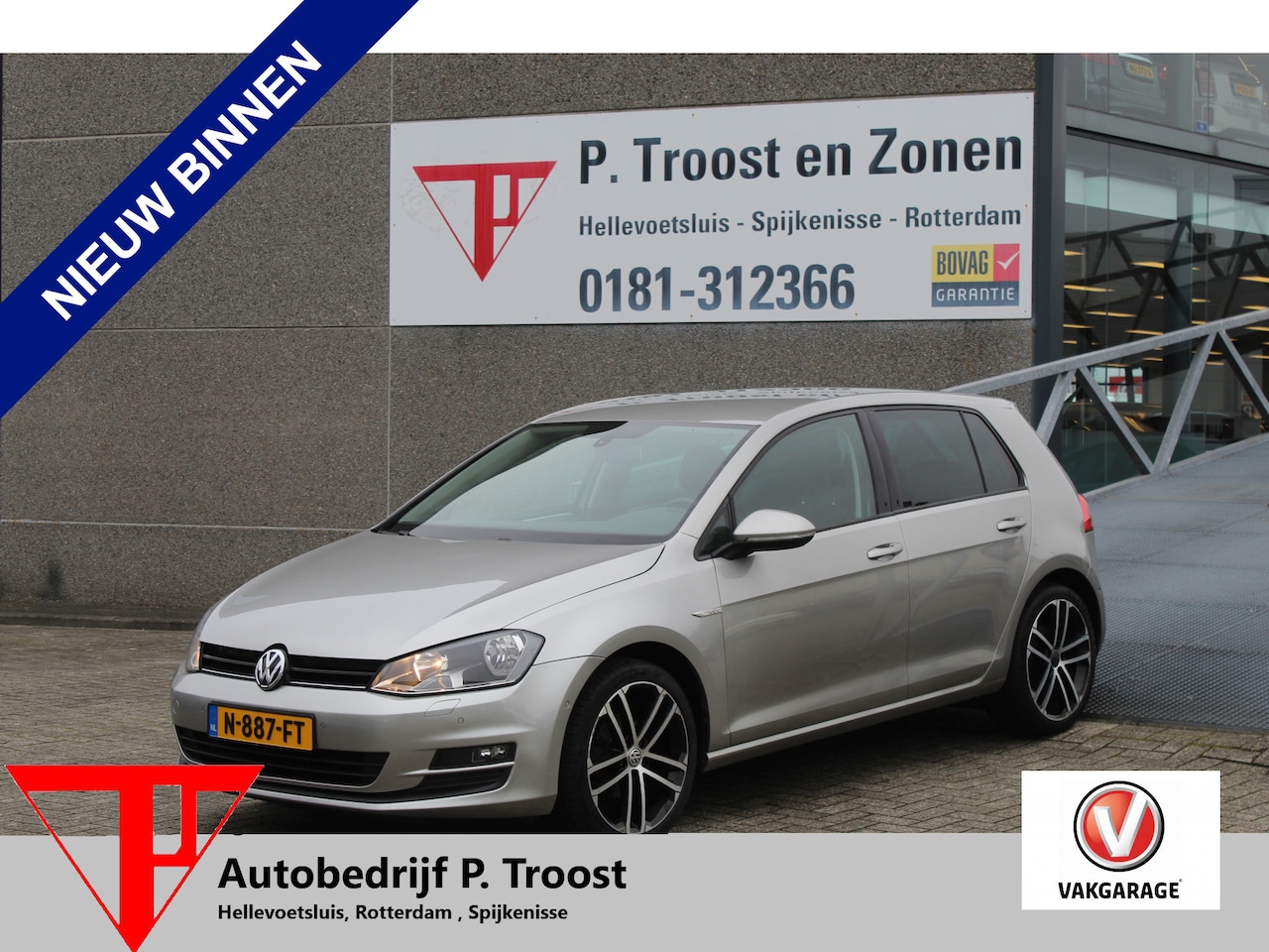 Volkswagen Golf - 1.2 TSI Trendline Airco/Automatische Verlichting/Stoel Verwarming/Spiegels & Ramen Elektri - AutoWereld.nl