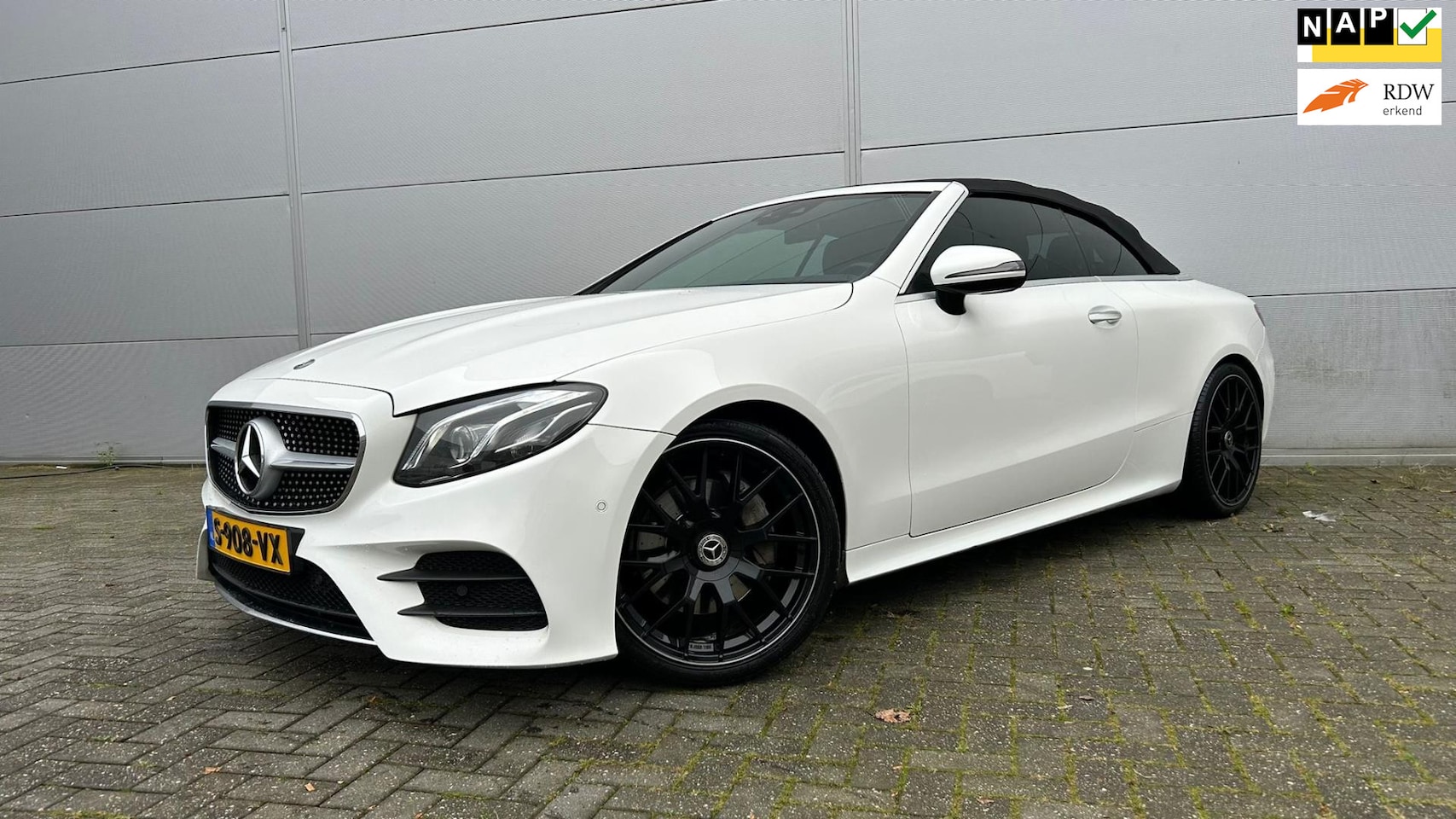 Mercedes-Benz E-klasse Cabrio - 220 d AMG Designo Aut, Led, Ambient, Widescreen - AutoWereld.nl