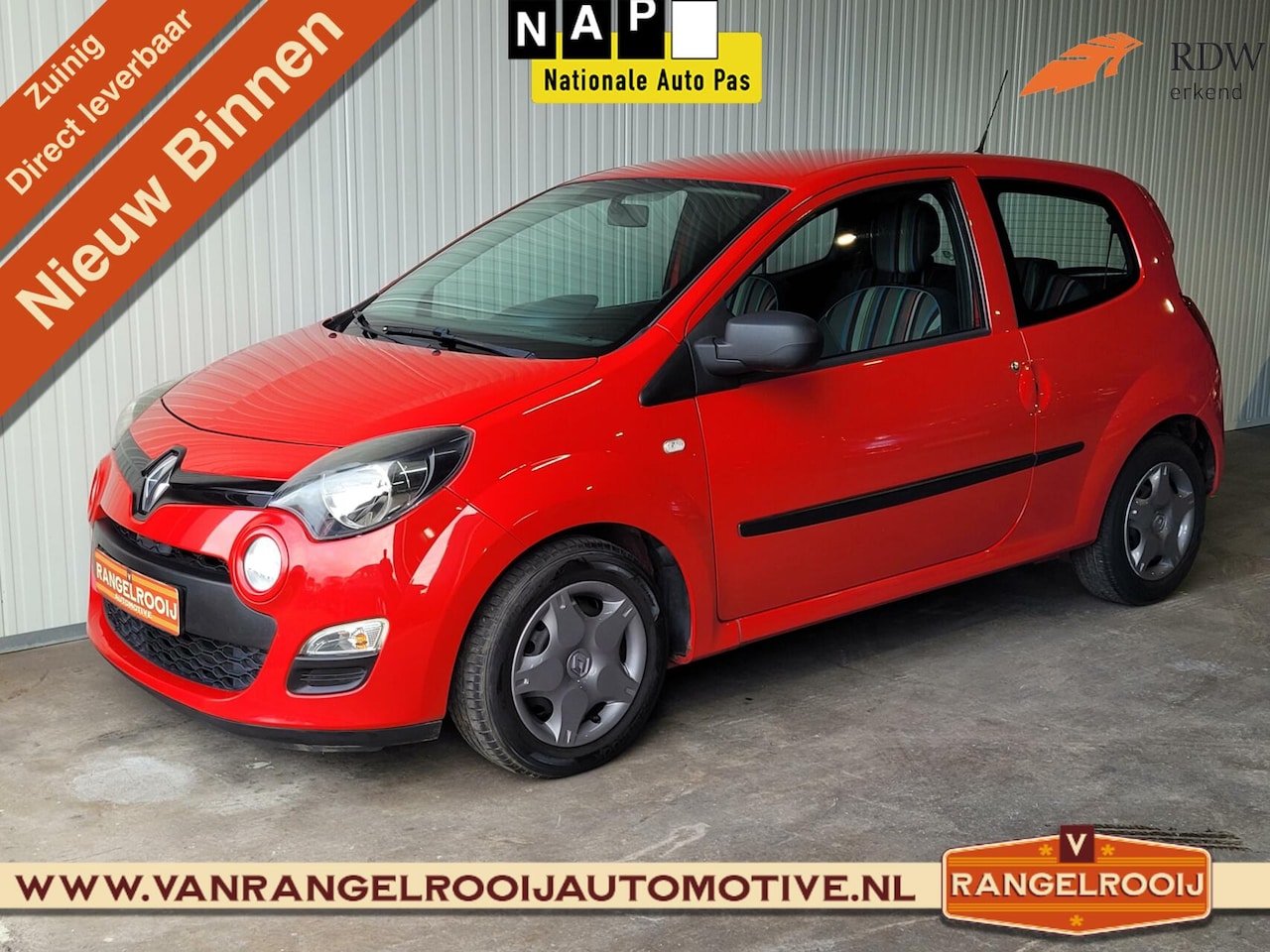 Renault Twingo - 1.2-16V Authentique 1.2 16V Authentique, cruise, isofix, st.bekr. - AutoWereld.nl