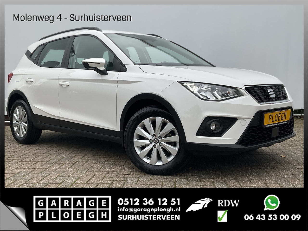 Seat Arona - 1.0 TSI Style Automaat Cruise Carplay Stoelverw. Hoogzitter! - AutoWereld.nl