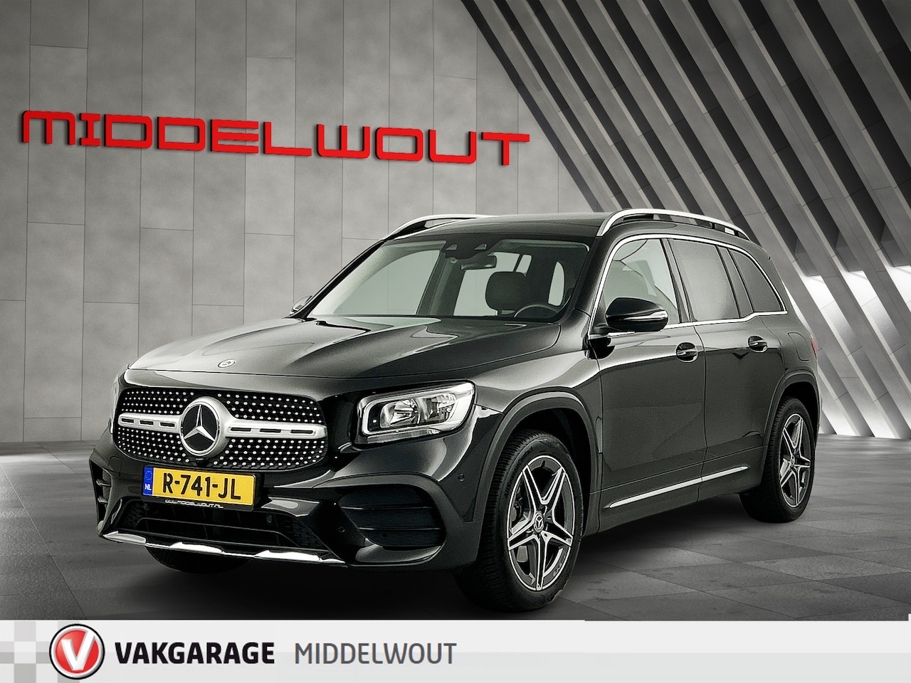 Mercedes-Benz GLB - 180 AMG Aut/19"/Pan.Dak/Apple Carplay/Widescreen - AutoWereld.nl