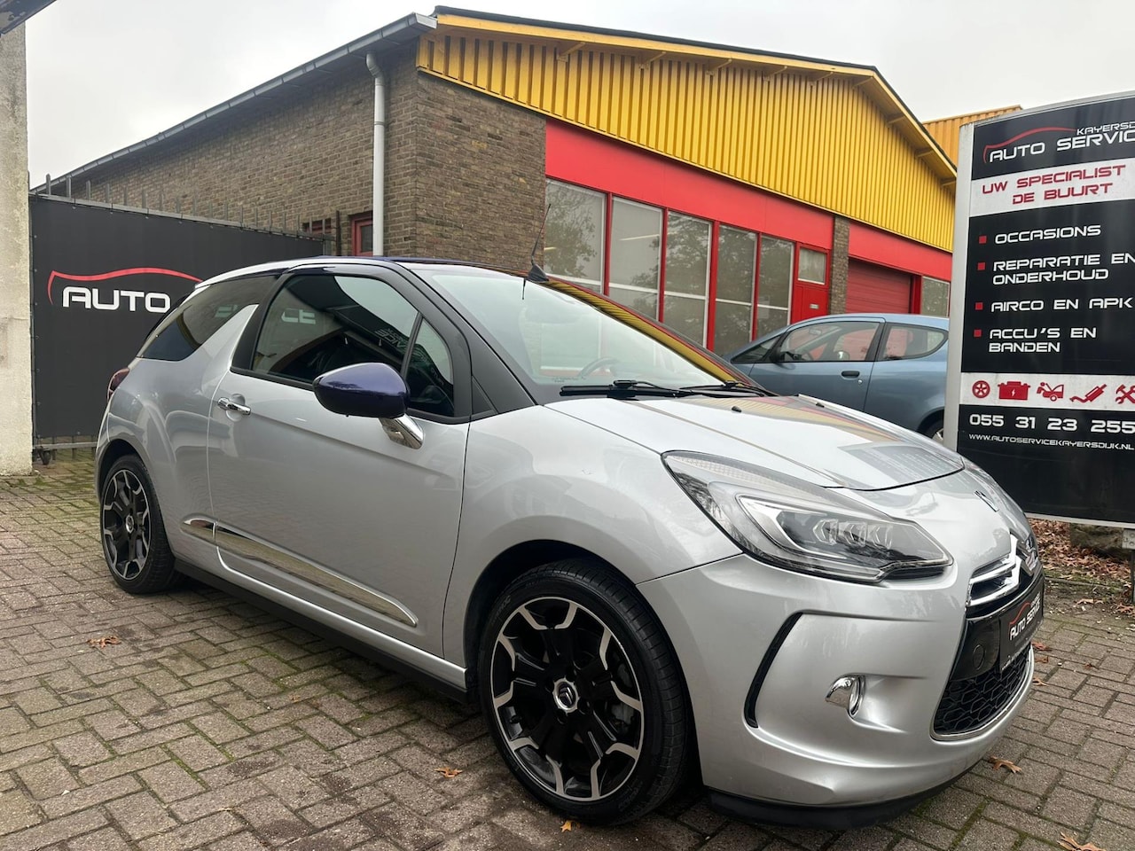 Citroën DS3 Cabrio - 1.6 THP Sport WEINIG KM (NAP)|PDC|CRUISE| - AutoWereld.nl