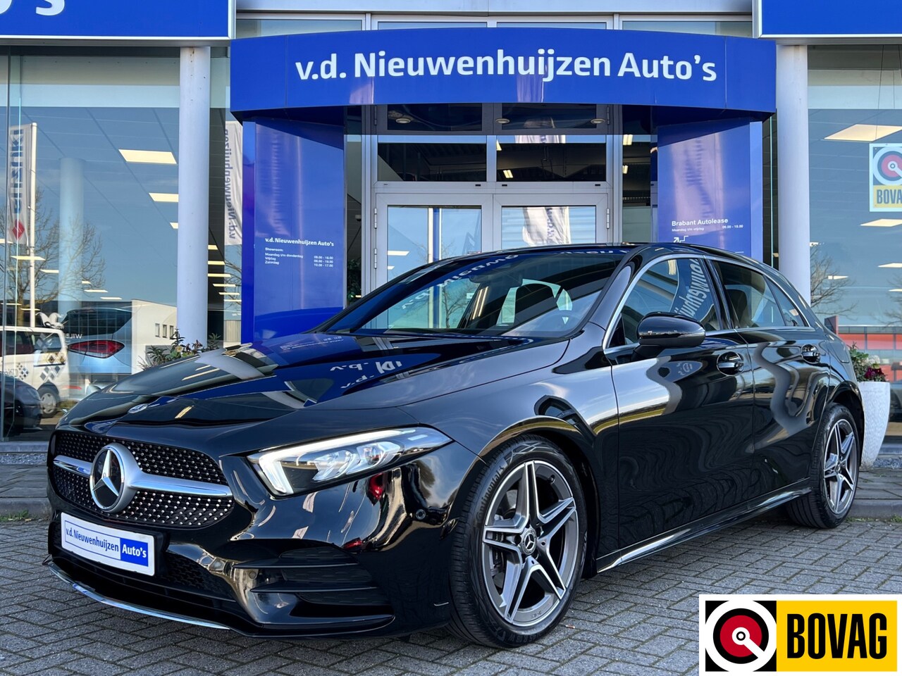 Mercedes-Benz A-klasse - 200 AMG Line | MBUX | Cruise | Climate | Info Bas: 0492-588982 Info Bas: 0492-588982 Whats - AutoWereld.nl