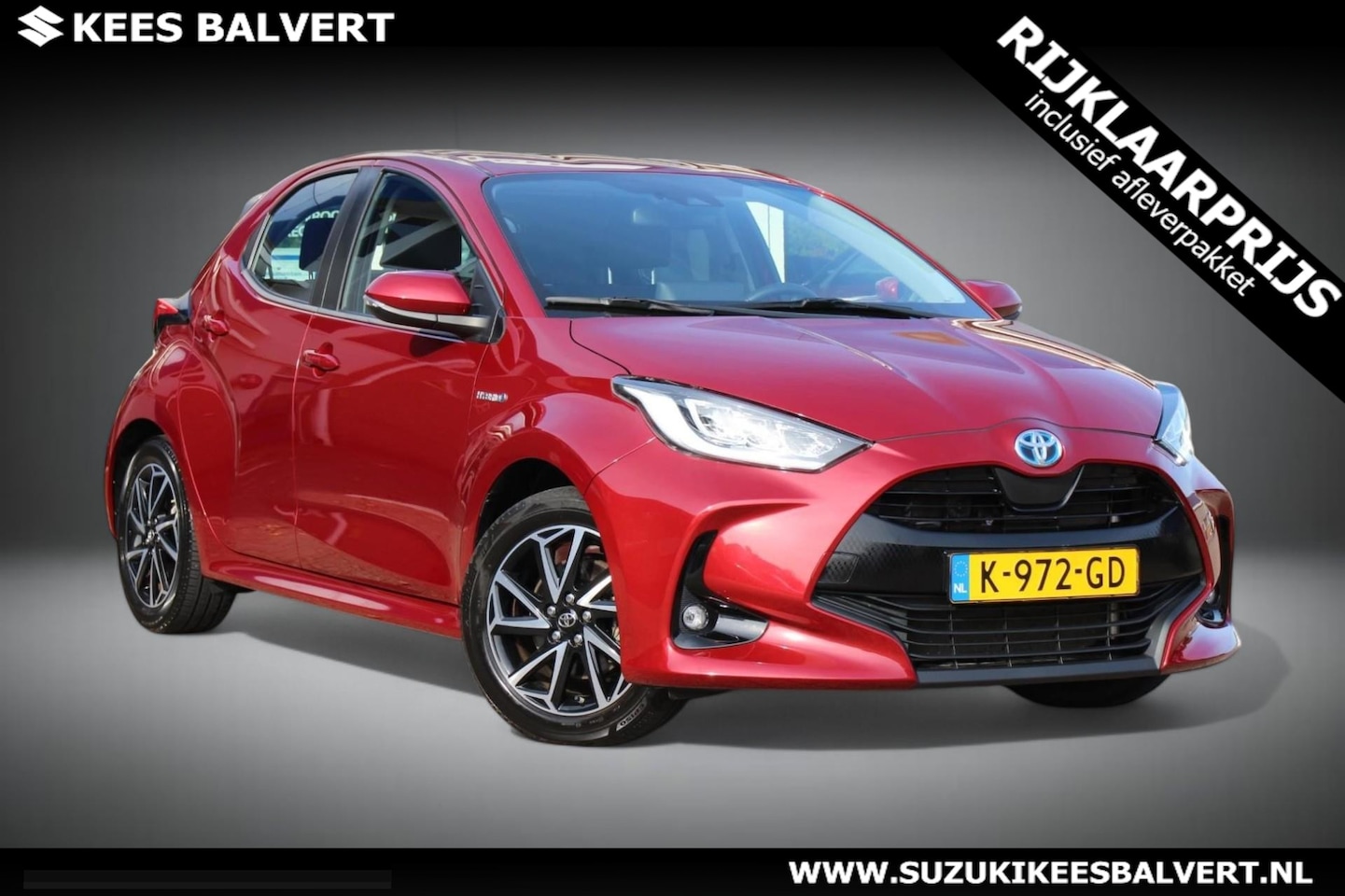 Toyota Yaris - 1.5 Hybrid Dynamic Automaat CLIMA/CRUISE/CARPLAY/ANDROID AUTO - AutoWereld.nl