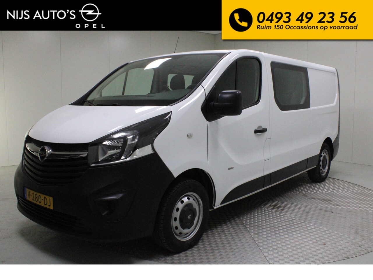 Opel Vivaro - 1.6 CDTI L2H1 DC Edition | trekhaak | airco | navi fullmap | cruise control | bluetooth | - AutoWereld.nl