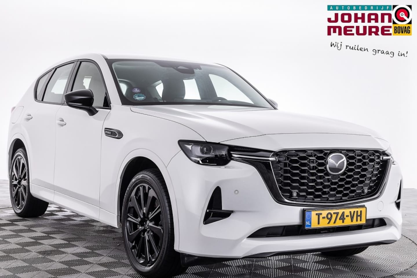 Mazda CX-60 - 2.5 e-SkyActiv PHEV Homura | LEDER | Full LED | EL. STOELEN . - AutoWereld.nl