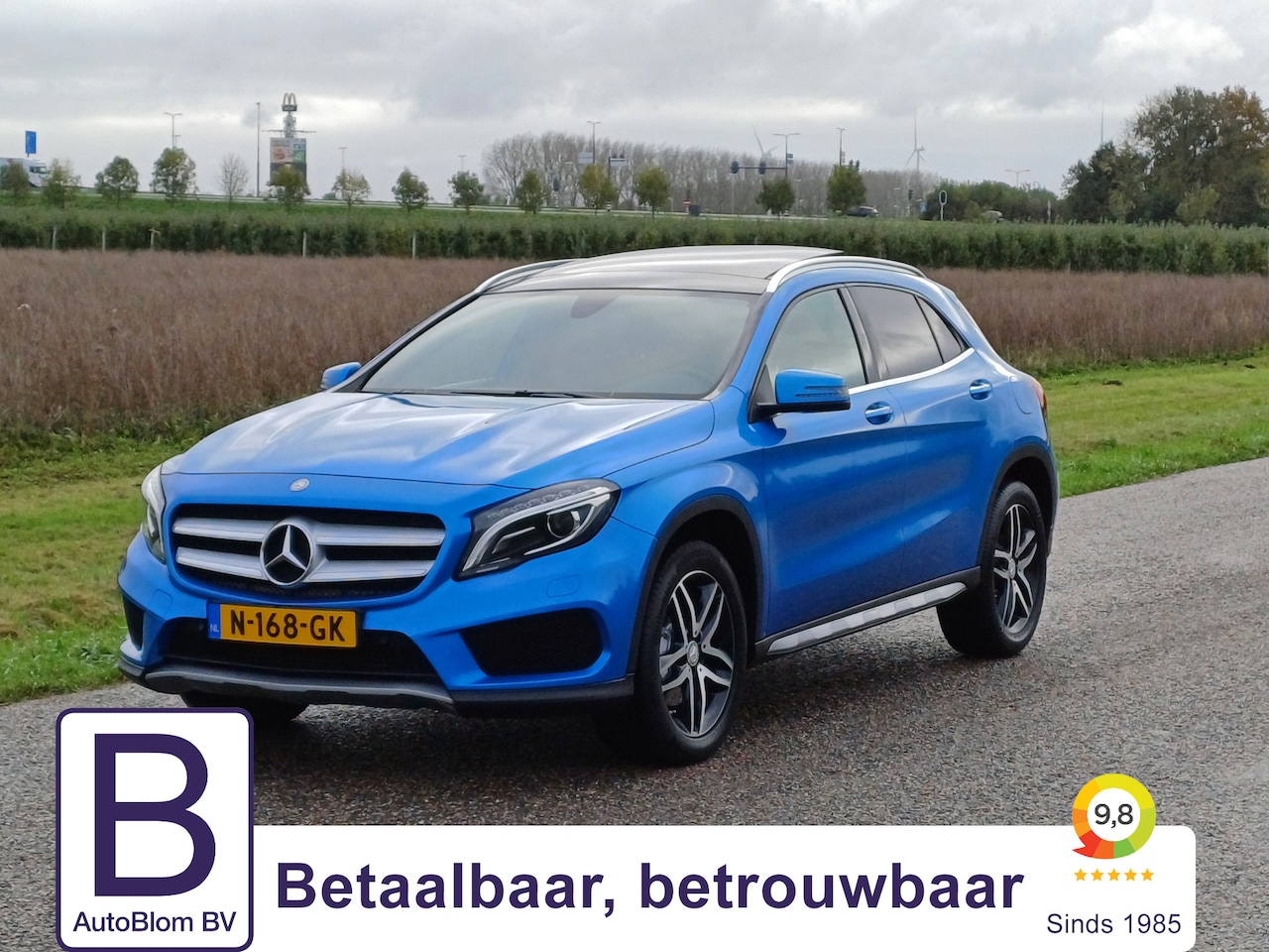 Mercedes-Benz GLA-Klasse - 250 Prestige | Prachtige kleur ! | Pano | Leer | Navi | Camera | - AutoWereld.nl