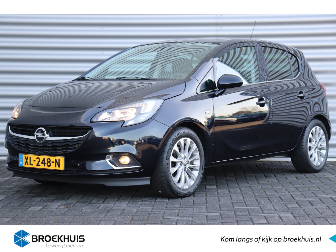 Opel Corsa - 1.0 TURBO 90PK 5-DRS ONLINE EDITION 2.0 / NAVI / LEDER / CLIMA / LED / PDC / 16" LMV / CAM - AutoWereld.nl