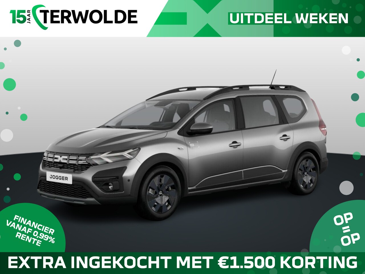 Dacia Jogger - TCe 100 ECO-G 6MT Expression 5-zits | Achteruitrijcamera | Bekleding Expression | Cruise C - AutoWereld.nl