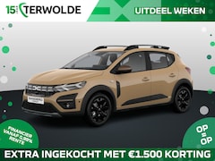 Dacia Sandero Stepway - TCe 100 ECO-G 6MT Extreme | Achteruitrijcamera | Cruise Control en snelheidsbegrenzer | Da