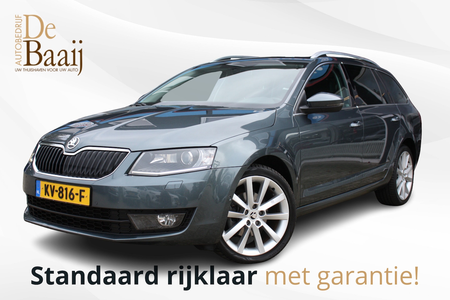 Skoda Octavia Combi - 1.4 TSI Greentech Style Business | Automaat | Panoramadak | Half leer - AutoWereld.nl