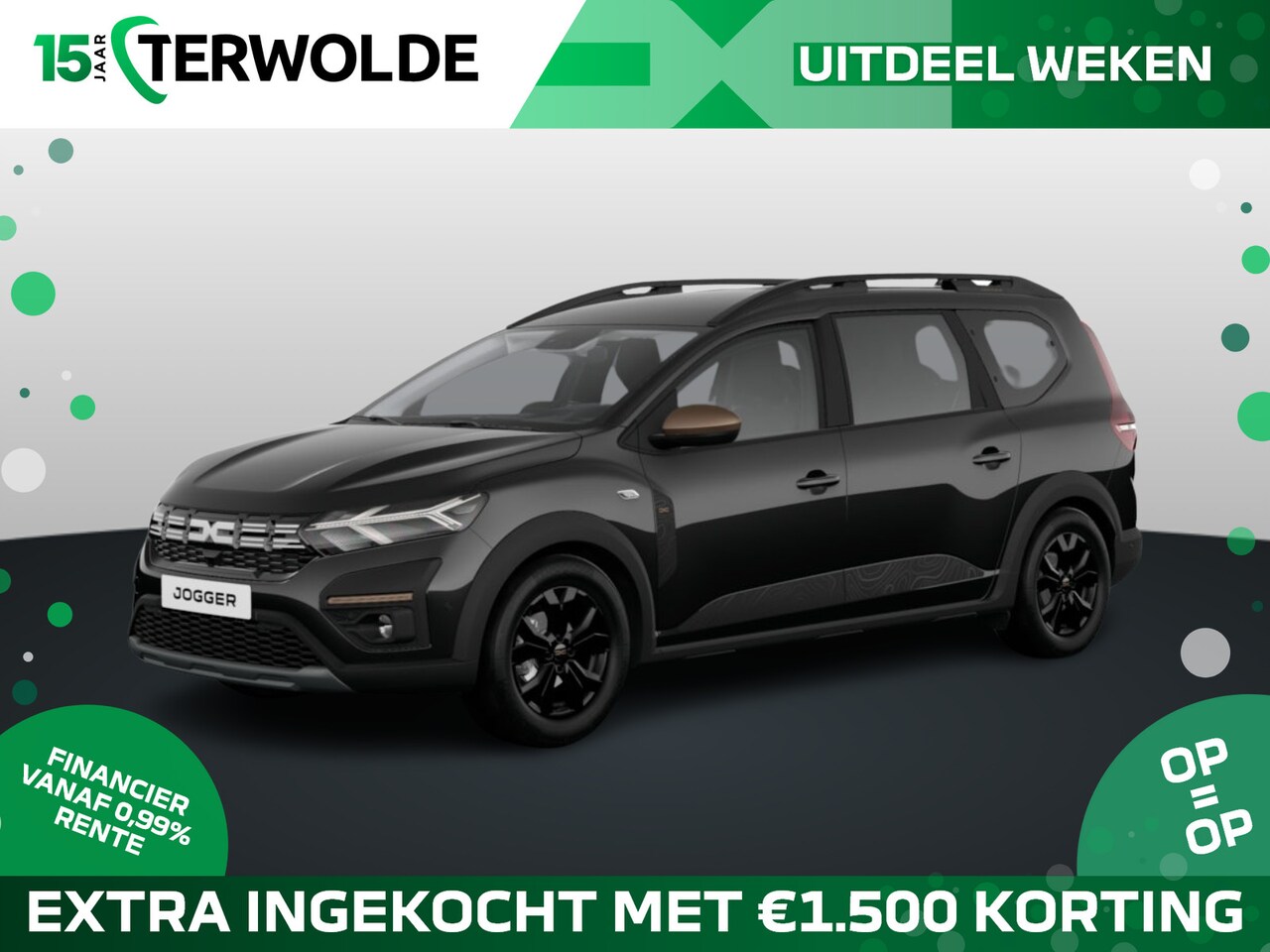 Dacia Jogger - TCe 110 6MT Extreme 7-zits | Achteruitrijcamera | Bekleding ‘Extreme’ met rode details | C - AutoWereld.nl