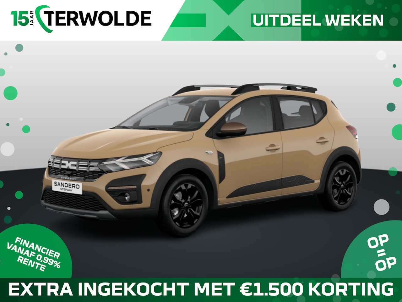 Dacia Sandero Stepway - TCe 100 ECO-G 6MT Extreme | Achteruitrijcamera | Cruise Control en snelheidsbegrenzer | Da - AutoWereld.nl