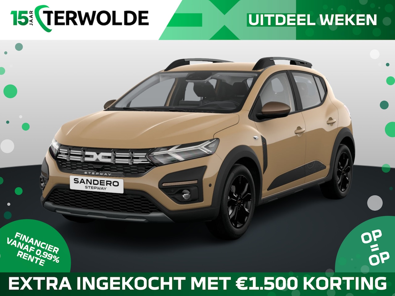 Dacia Sandero Stepway - TCe 100 ECO-G 6MT Extreme | Achteruitrijcamera | Cruise Control en snelheidsbegrenzer | Da - AutoWereld.nl