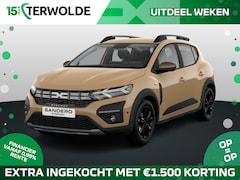 Dacia Sandero Stepway - TCe 100 ECO-G 6MT Extreme | Achteruitrijcamera | Cruise Control en snelheidsbegrenzer | Da