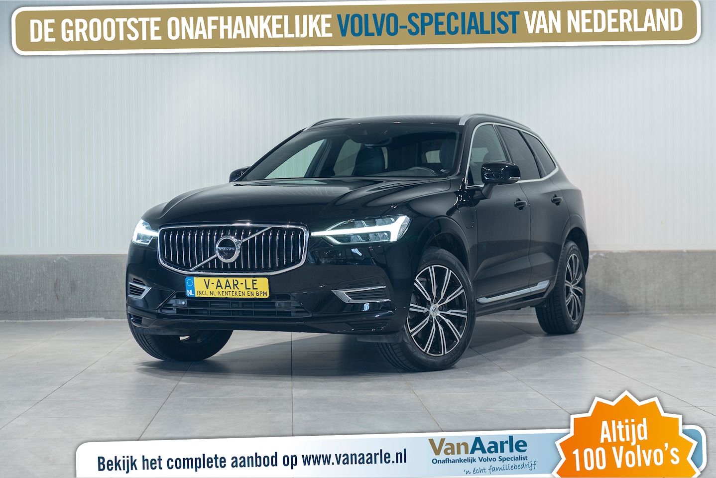 Volvo XC60 - T8 Aut. Inscription Intellisafe Leder 360Parkeercamera 390pk - AutoWereld.nl