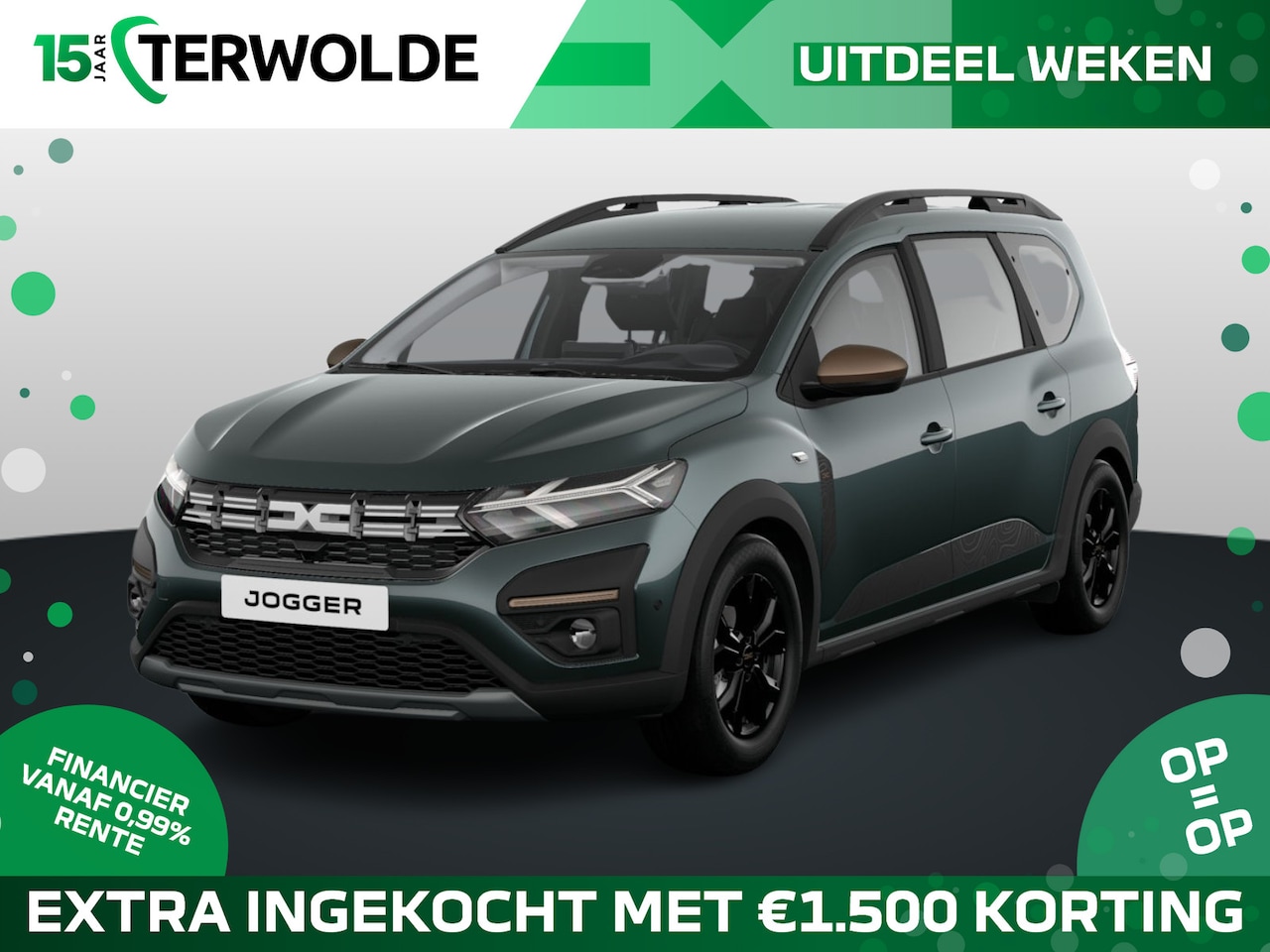 Dacia Jogger - TCe 100 ECO-G 6MT Extreme 7-zits | Achteruitrijcamera | Bekleding ‘Extreme’ met rode detai - AutoWereld.nl