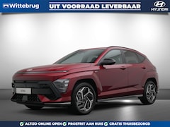 Hyundai Kona - 1.6 GDI HEV N Line Met Navigatie, Adaptive Cruise Control en Camera Uit voorraad leverbaar