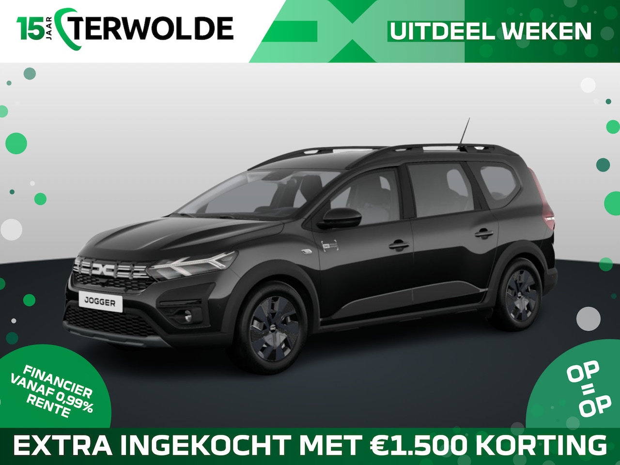 Dacia Jogger - TCe 100 ECO-G 6MT Expression 5-zits | Achteruitrijcamera | Bekleding Expression | Cruise C - AutoWereld.nl