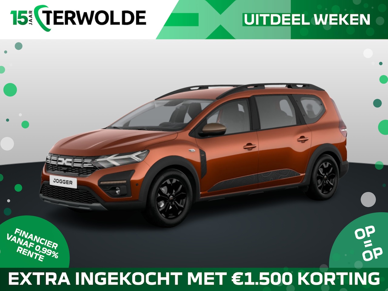 Dacia Jogger - TCe 100 ECO-G 6MT Extreme 7-zits | Achteruitrijcamera | Bekleding ‘Extreme’ met rode detai - AutoWereld.nl