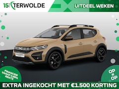 Dacia Sandero Stepway - TCe 100 ECO-G 6MT Extreme | Achteruitrijcamera | Cruise Control en snelheidsbegrenzer | Da