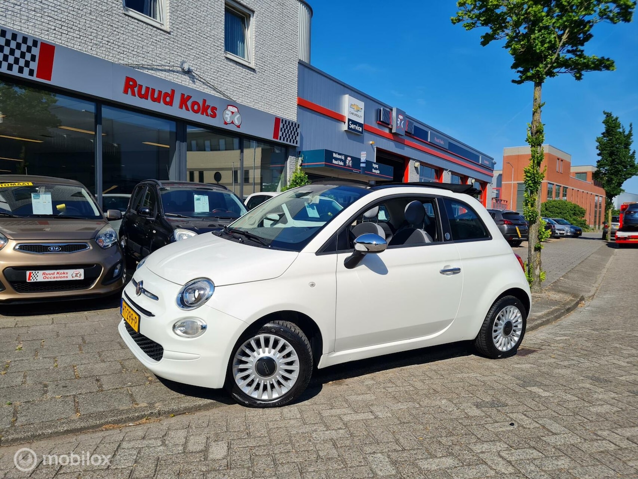 Fiat 500 C - 0.9 TWINAIR TURBO POPSTAR CABRIO / Carplay / LM Velgen / - AutoWereld.nl