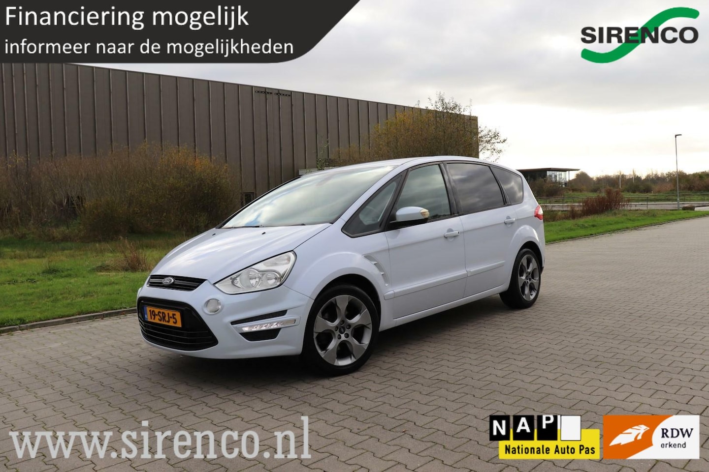 Ford S-Max - 1.6 EcoBoost Titanium 7p. 7 zitter climate&cruise control navigatie bluetooth pdc v+a hoge - AutoWereld.nl