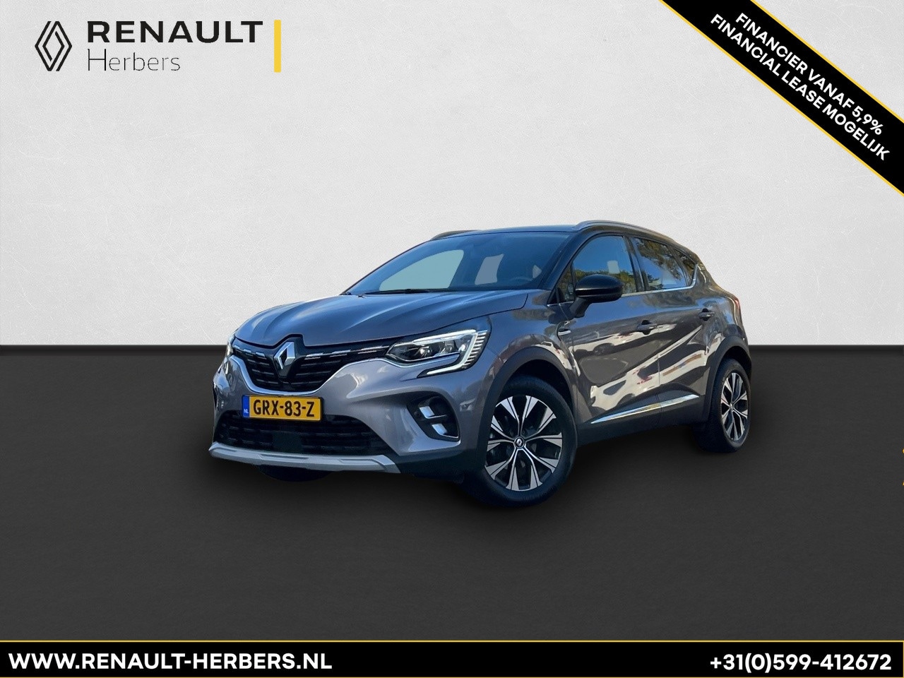 Renault Captur - 1.3 Mild Hybrid 140 techno EDC / AUTOMAAT / CAMERA / ADAPTIVE CRUISE - AutoWereld.nl