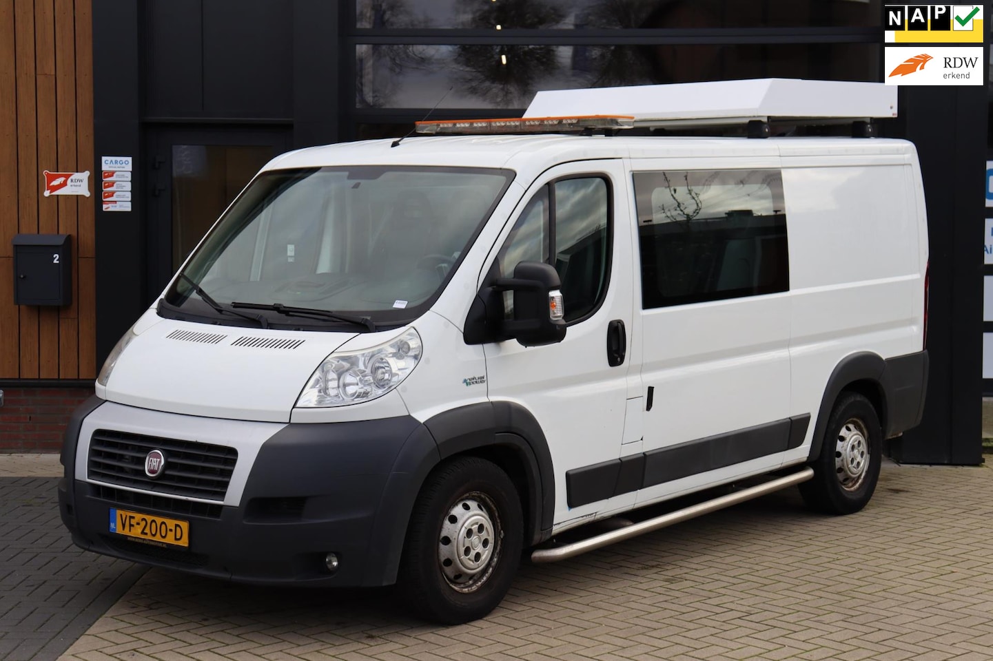 Fiat Ducato - 35H 3.0 CNG MH1 DC | NAP | Ex Gemeente Voertuig | CNG/Benzine | Dubbel Cabine | Airco - AutoWereld.nl