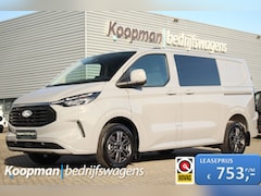 Ford Transit Custom - 300 2.0TDCI 136pk L1H1 Limited DC | Adapt. cruise | LED | Sync 4 13" | Keyless | Camera |