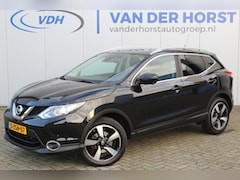 Nissan Qashqai - 1.2-116pk Connect Edition. Mooie, luxe en goed onderhouden hoogzitter Volautm. airco dual,