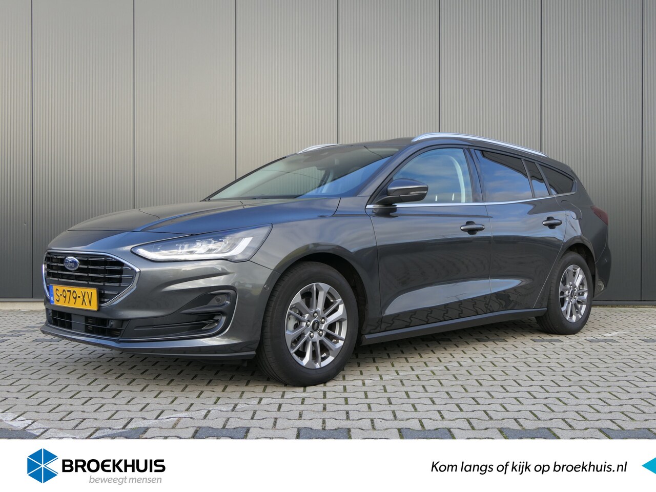 Ford Focus Wagon - 1.0 EcoBoost Hybrid Titanium Camera | Winterpack | Groot Navigatie | Parkeersensoren Rondo - AutoWereld.nl