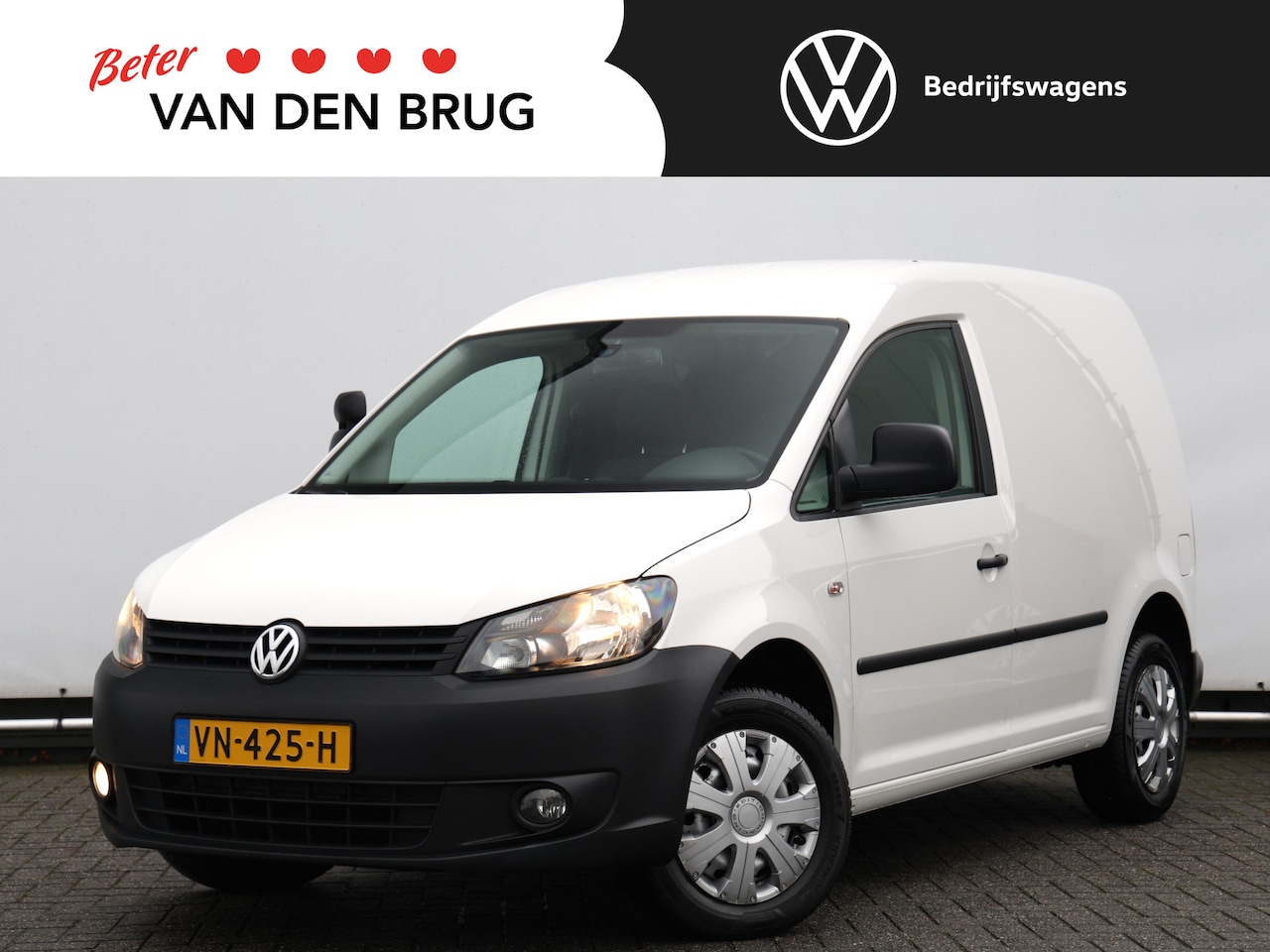 Volkswagen Caddy - 1.6 TDI 75PK Comfort line | Airconditioning | Cruise control | Trekhaak | Achterdeuren met - AutoWereld.nl