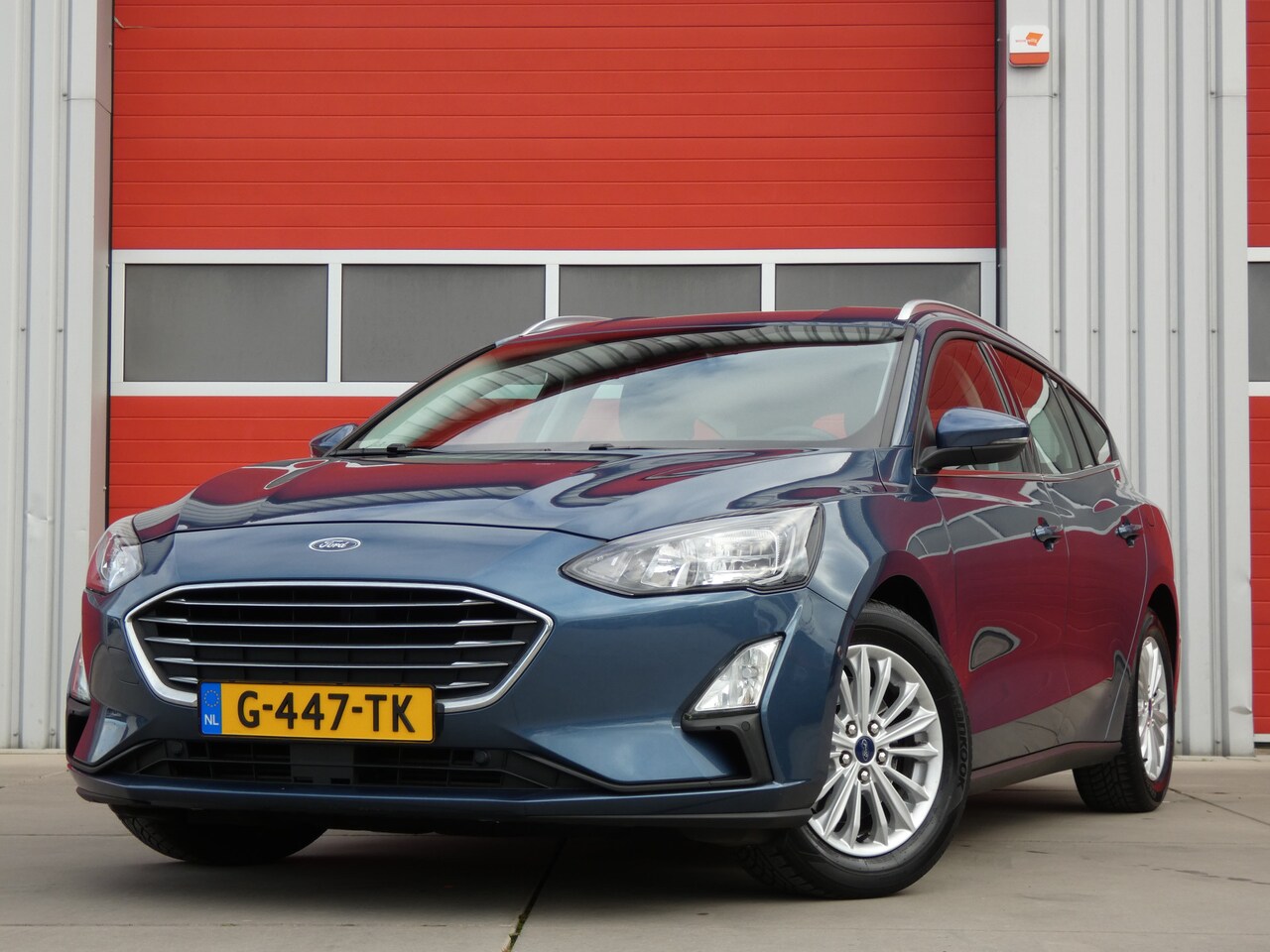 Ford Focus Wagon - 1.0 EcoBoost Titanium Business/ automaat! - AutoWereld.nl