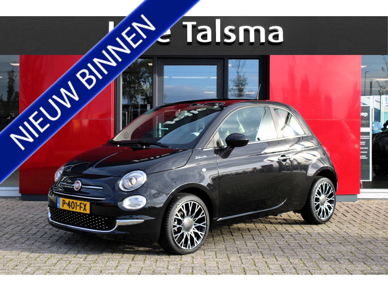 Fiat 500 - 1.0 Hybrid 70 Dolcevita | 16'' Lm velgen | Apple/Android Carplay | Cruise Control | Panora - AutoWereld.nl