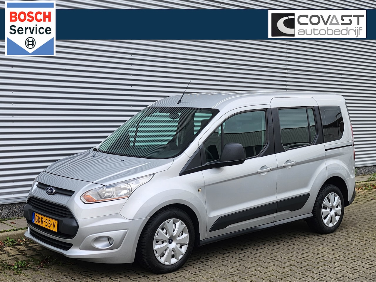 Ford Tourneo Connect Compact - 1.0 125PK | 6-BAK | Airco | Bluetooth | Elektr. pakket | - AutoWereld.nl