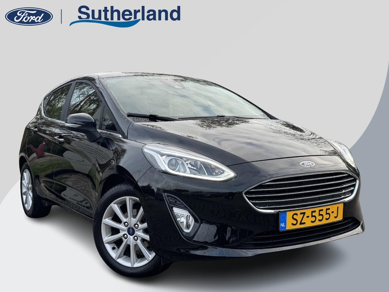 Ford Fiesta - 1.0 EcoBoost Titanium 100pk Navigatie | Parkeersensoren | Climate control | Dealer onderho - AutoWereld.nl