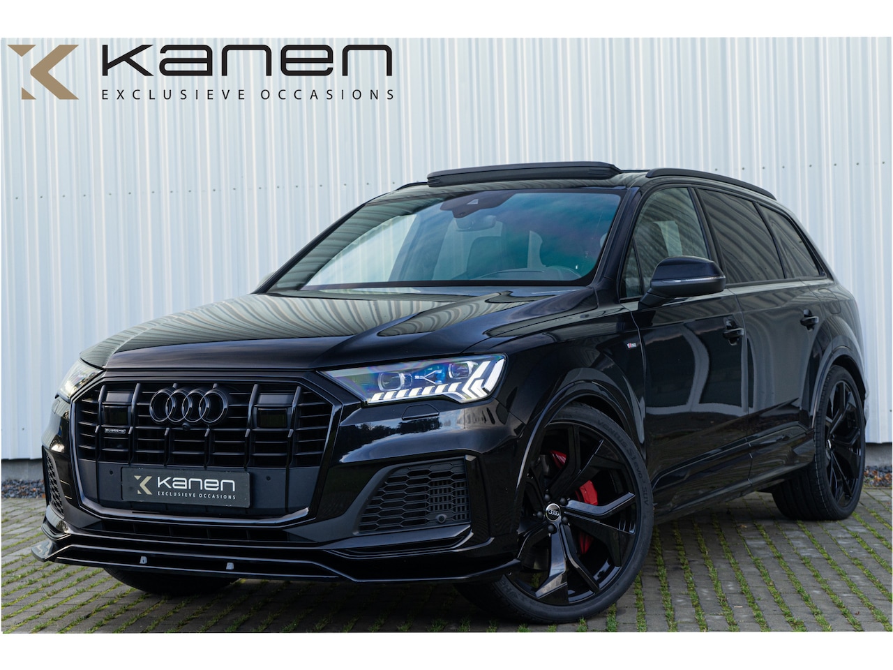 Audi Q7 - 60 TFSI e quattro S-Line S-stoelen Pano Camera ACC Luchtv Bose Matrix Head Up Trekhaak - AutoWereld.nl