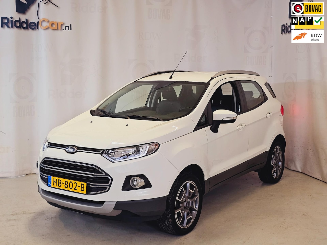 Ford EcoSport - 1.0 EcoBoost Titanium|GARANTIE|NAP|CRUISE|PARK SENS|VELGEN| - AutoWereld.nl