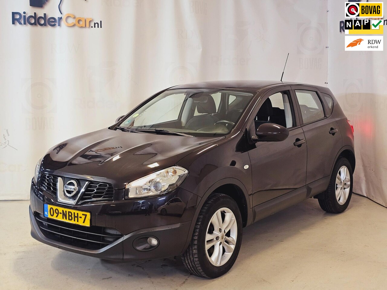 Nissan Qashqai - 1.6 Acenta|NAP|1E EIG|CRUISE|NAVI|PARK CAM|VELGEN|AIRCO|ELEK RAMEN - AutoWereld.nl