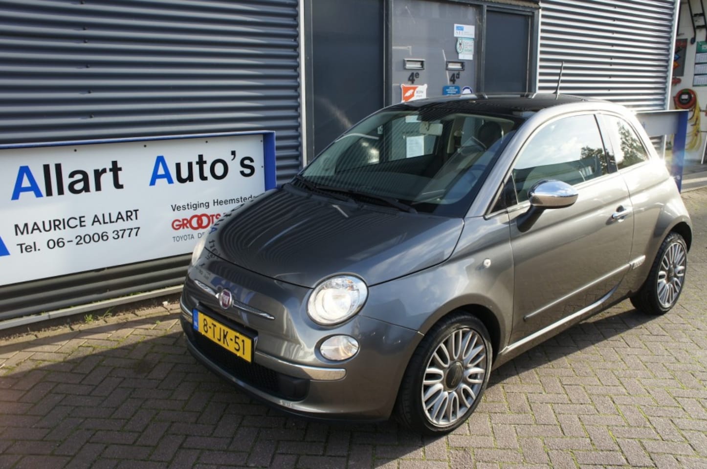 Fiat 500 - 0.9 TwinAir 80S Automaat/ Panorama Schuif-kanteldak - AutoWereld.nl