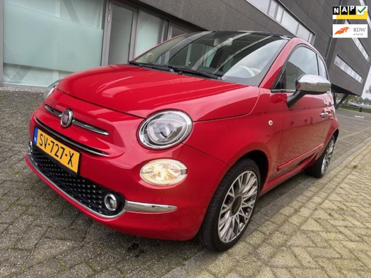 Fiat 500 - 1.2 Lounge CLIMAT BJ 3-2017 APK 3-2025 - AutoWereld.nl