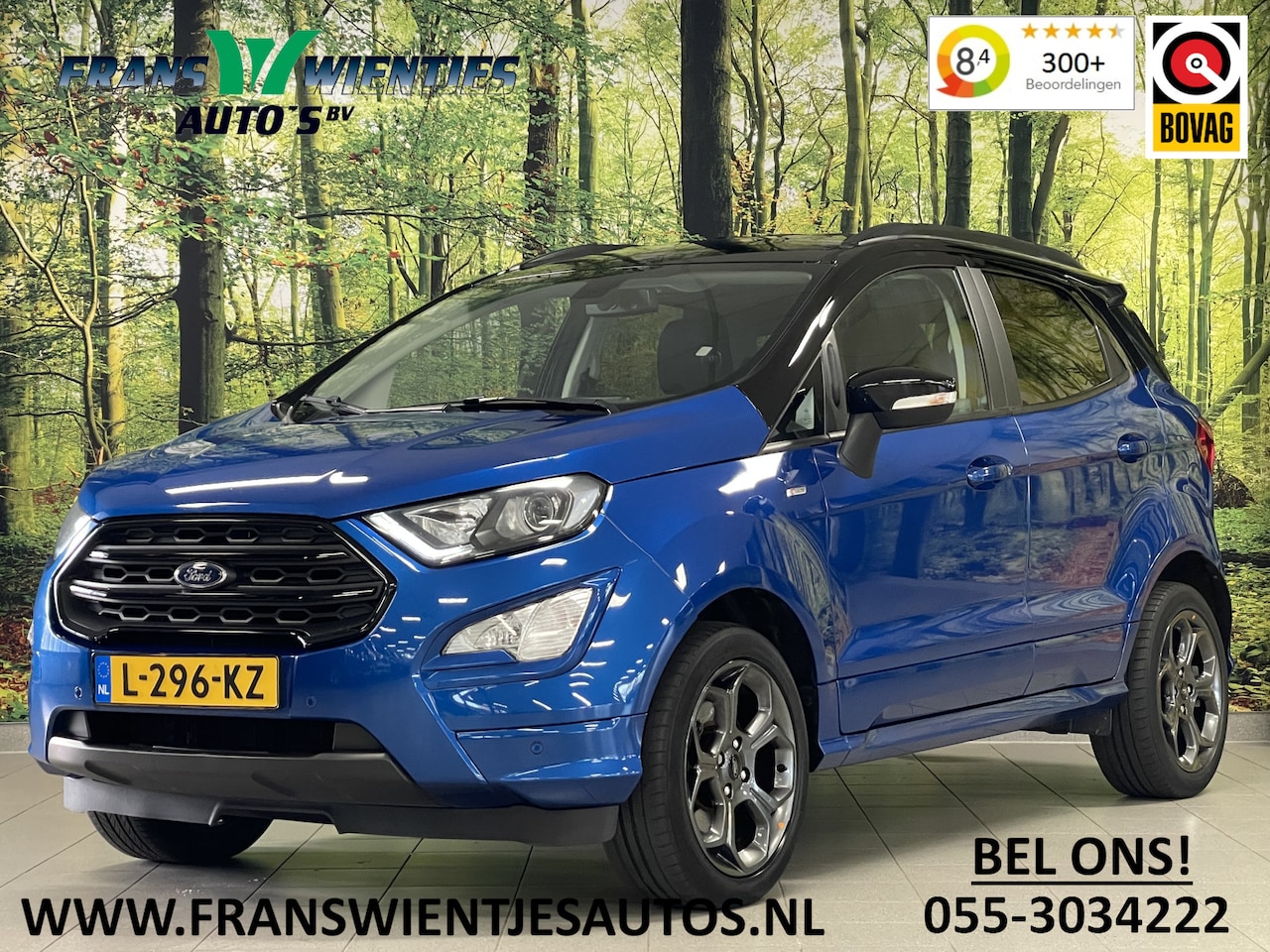 Ford EcoSport - 1.0 EcoBoost ST-Line Black | Apple Carplay | Sfeerverlichting | Cruise Control | Aircondit - AutoWereld.nl