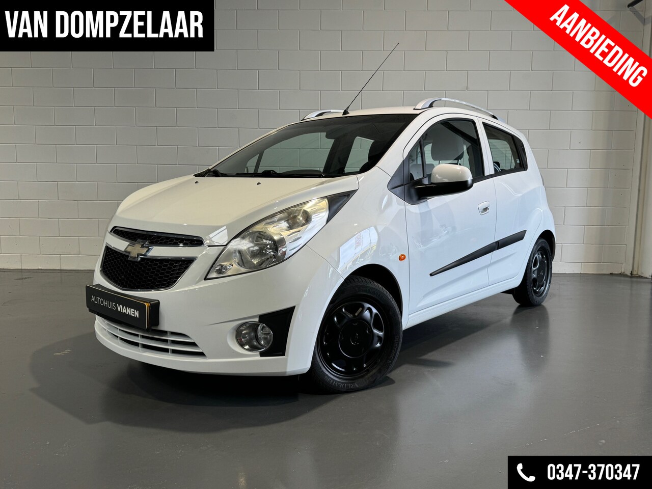 Chevrolet Spark - 1.0 16V LS Bi-Fuel / LPG-G3 / AIRCO / NWE.APK / NWE BANDEN / - AutoWereld.nl