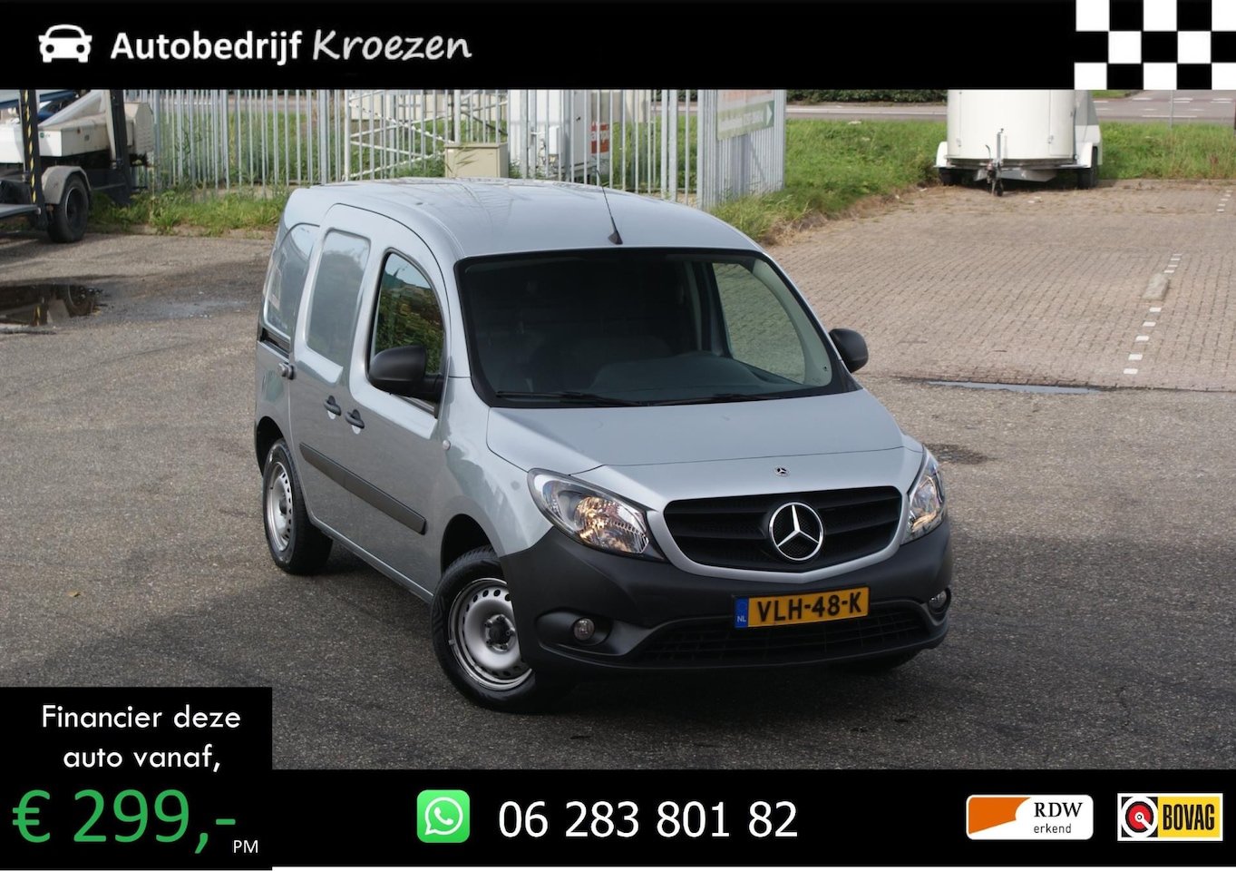 Mercedes-Benz Citan - 108 CDI | Org NL | Schuifdeur | Airco | - AutoWereld.nl