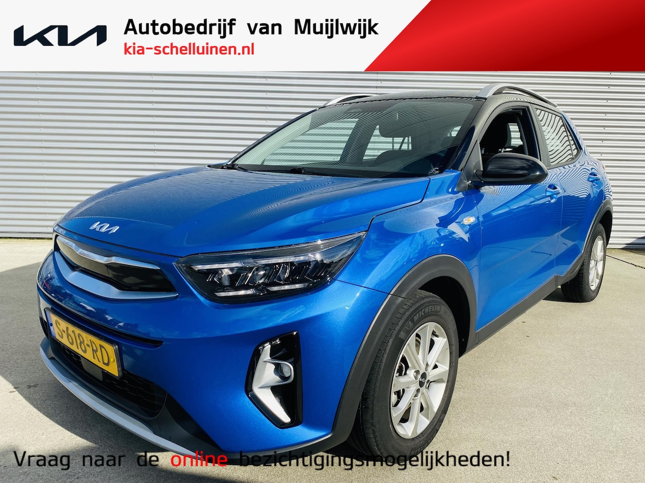 Kia Stonic - 1.0 T-GDi MHEV DynamicLine Airco | Cruise | Camera |  Navigatie via Apple Carplay & Androi - AutoWereld.nl