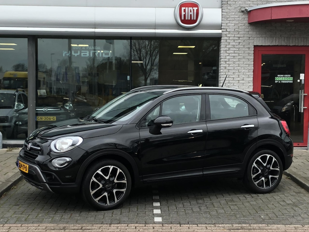 Fiat 500 X Cross - 1.3 FireFly Turbo 150 DCT AUTOMAAT|CLIMATE|APPLE/ANDROID|DAB|PDC|19" - AutoWereld.nl