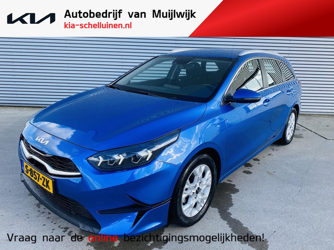 Kia Cee'd Sportswagon - Ceed 1.5 T-GDi DynamicLine Trekhaak | Clima | Cruise | Navi | 160 pk | 1400 kg trekgewicht - AutoWereld.nl