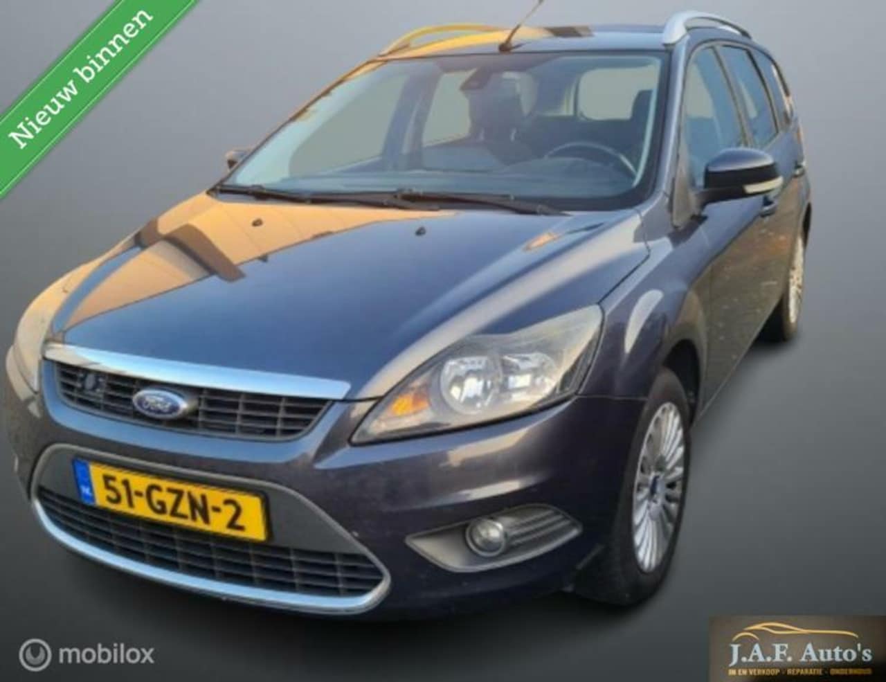 Ford Focus Wagon - 1.8 Titanium Flexi Fuel Komt binnen! - AutoWereld.nl