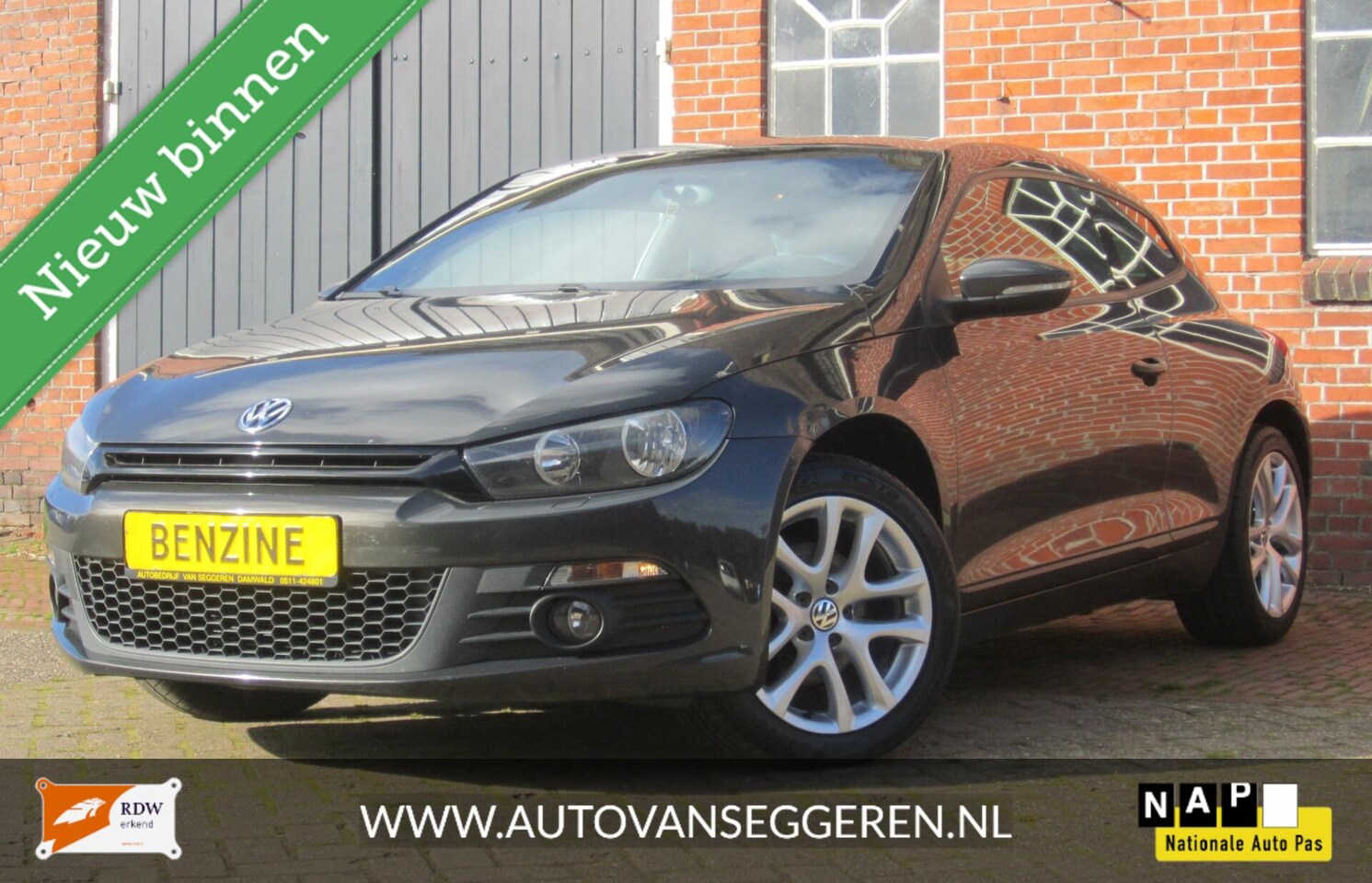 Volkswagen Scirocco - 1.4 TSI 125 PK clima/stoelverw/cruise/garantie - AutoWereld.nl